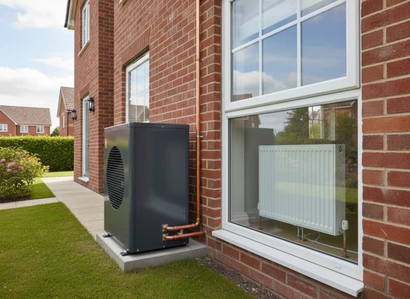 Air-to-water heat pump system