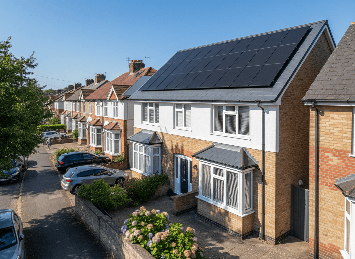 Standard (On-Roof Pitched) installation 1